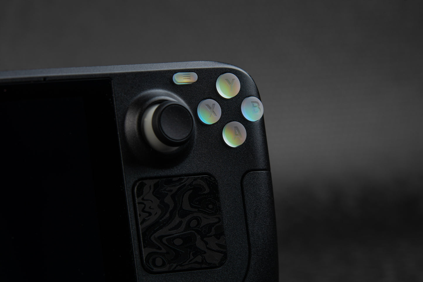GLOW Holographic Steam Deck Button Set