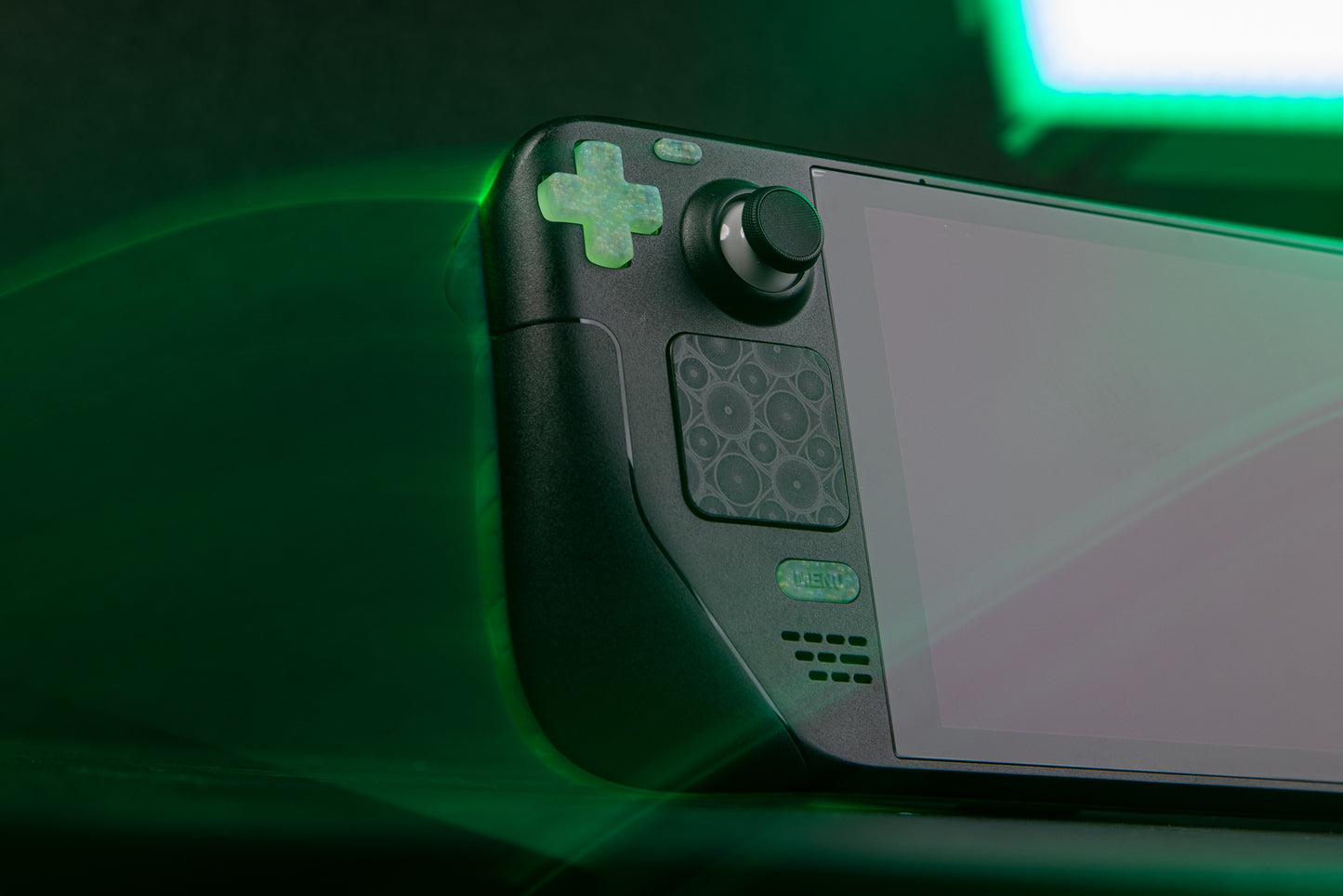 Steam deck dpad close up