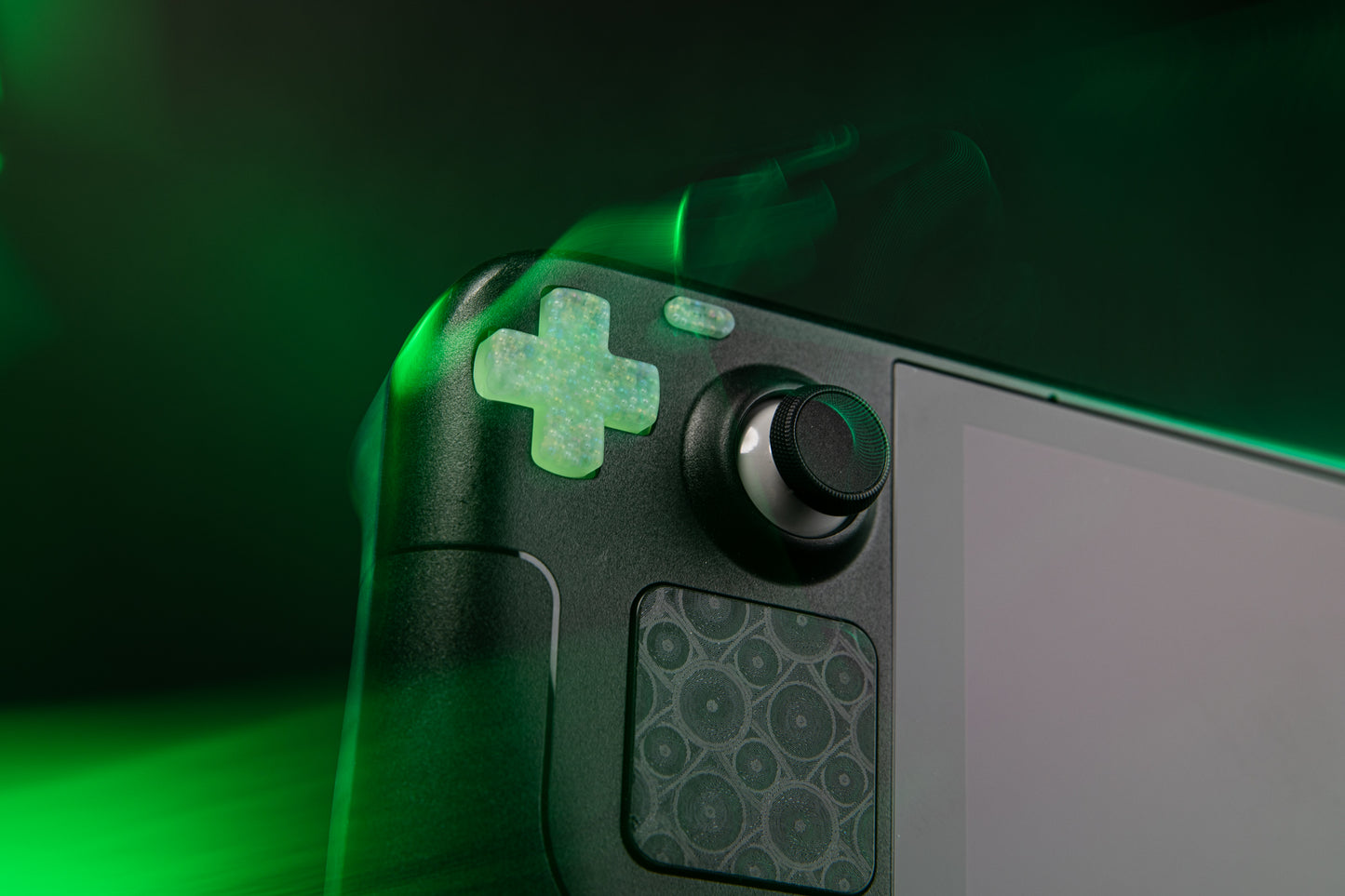 Steam deck dpad close up