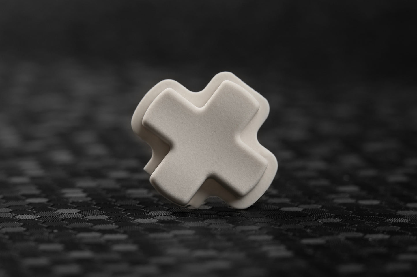 stone steam deck dpad on hex background