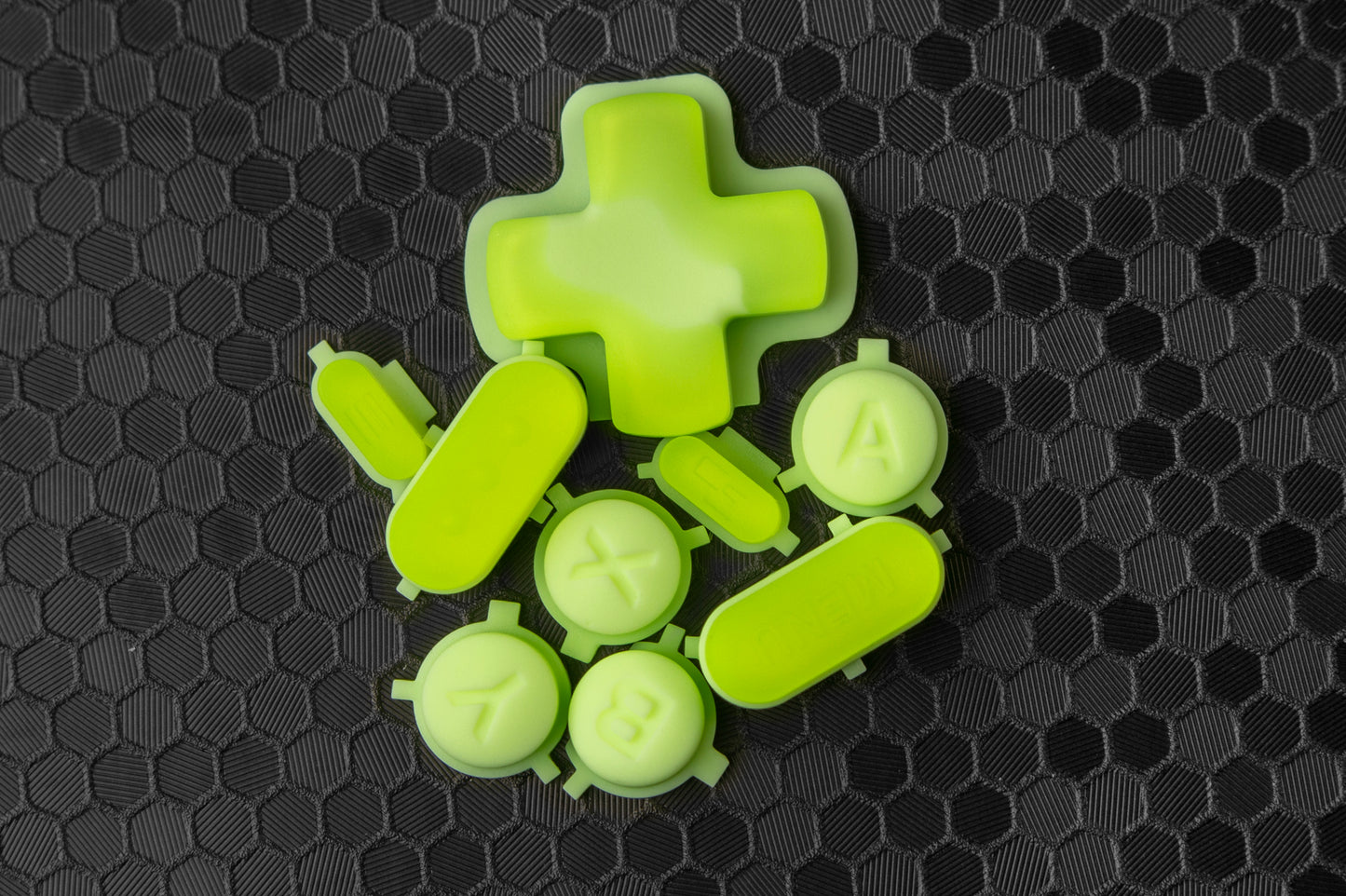 Green/Yellow Sorbet Steam Deck Button Set
