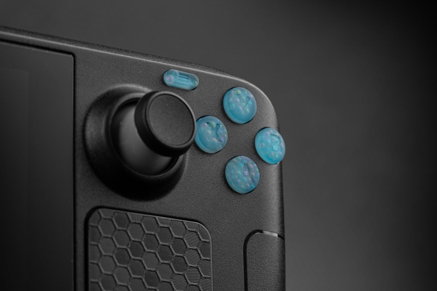 Whale Egg BLUE GLOW - Steam Deck Button Set