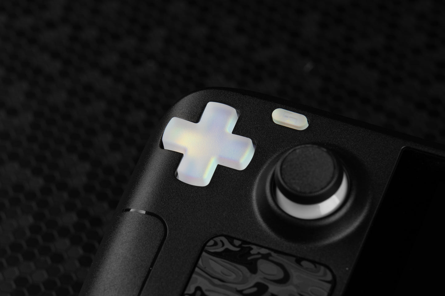 GLOW Holographic Steam Deck Button Set