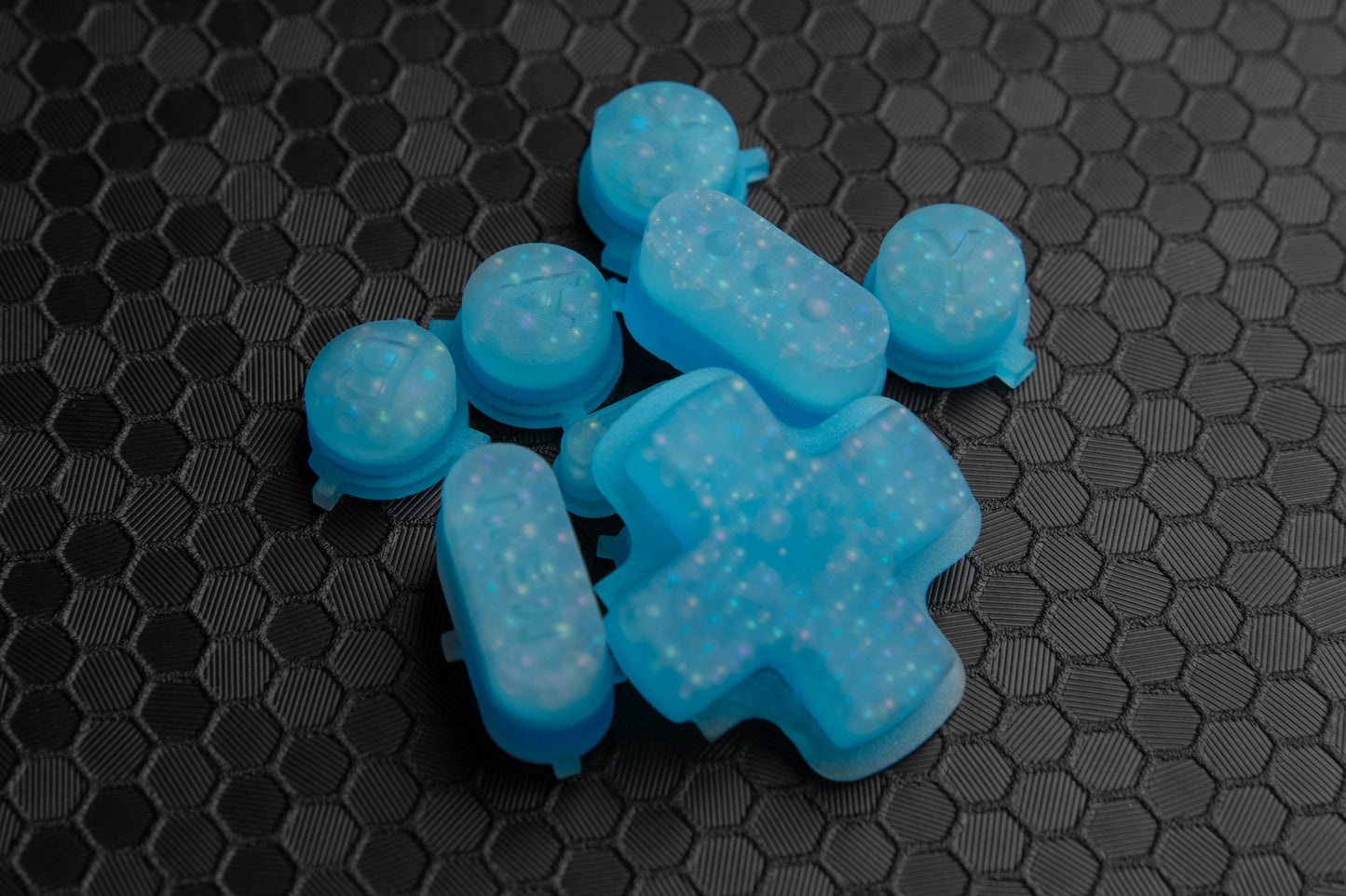 Whale Egg BLUE GLOW - Steam Deck Button Set