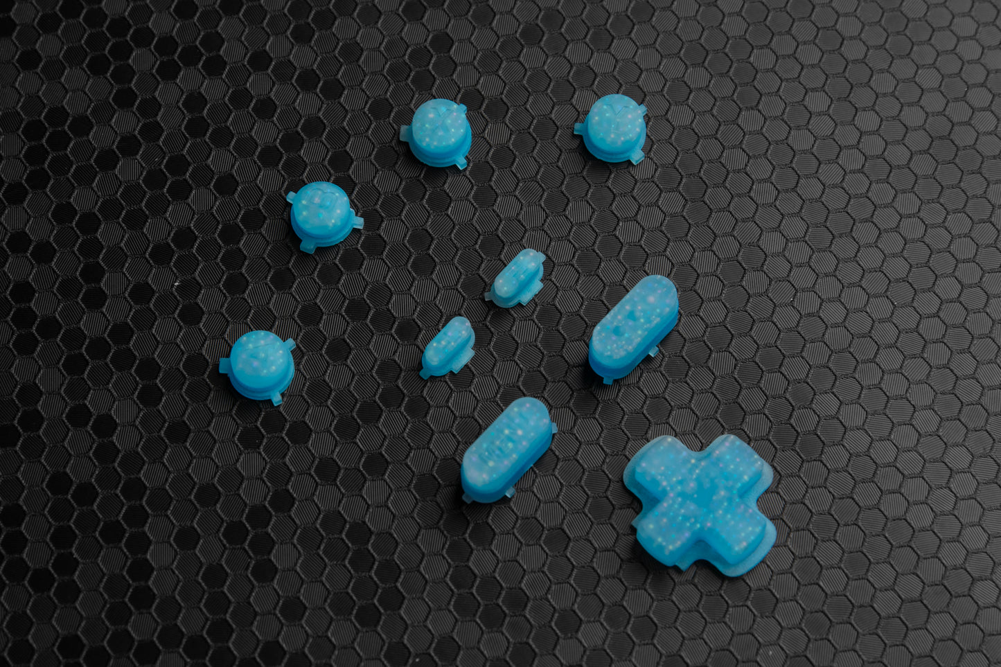 Whale Egg BLUE GLOW - Steam Deck Button Set