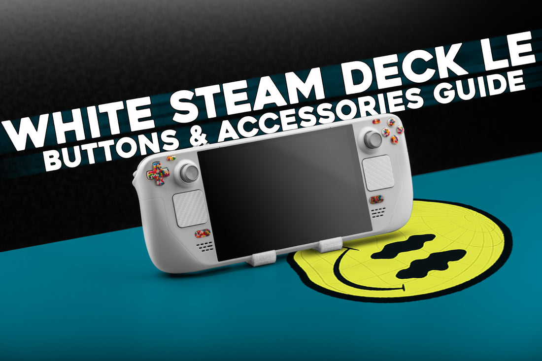 White Limited Edition Steam Deck - Recommended Buttons & Accessories Guide