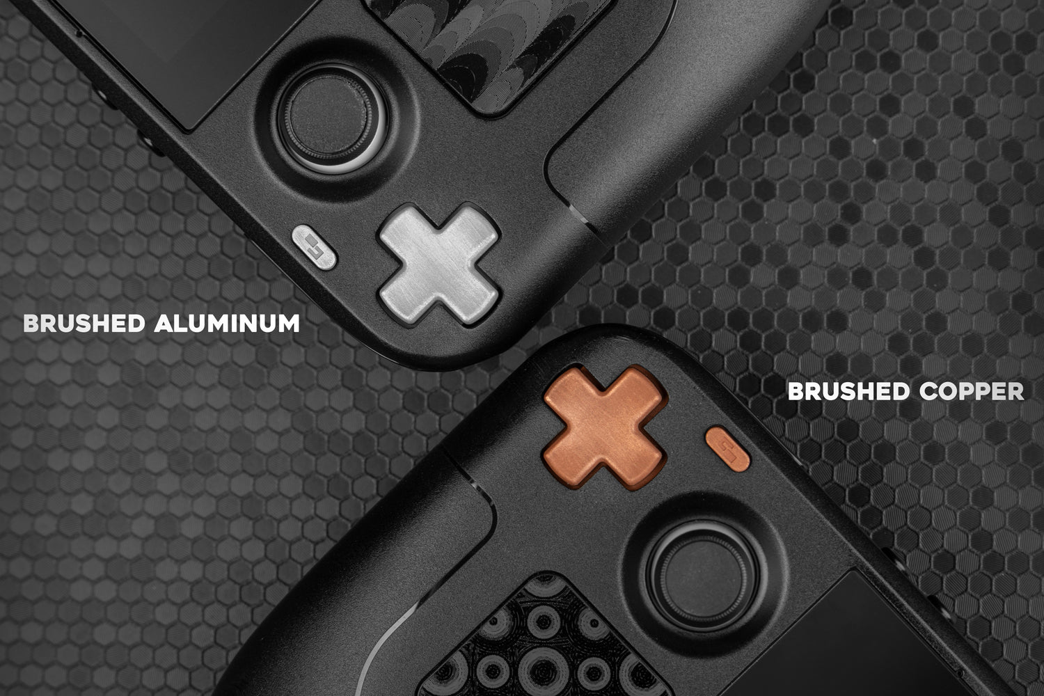 Copper and Aluminum Steam Deck Dpad's