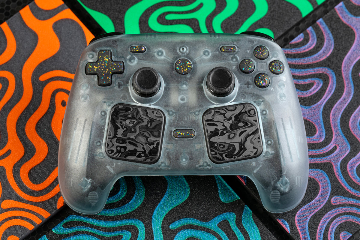 Party Black - Steam Controller Button Set