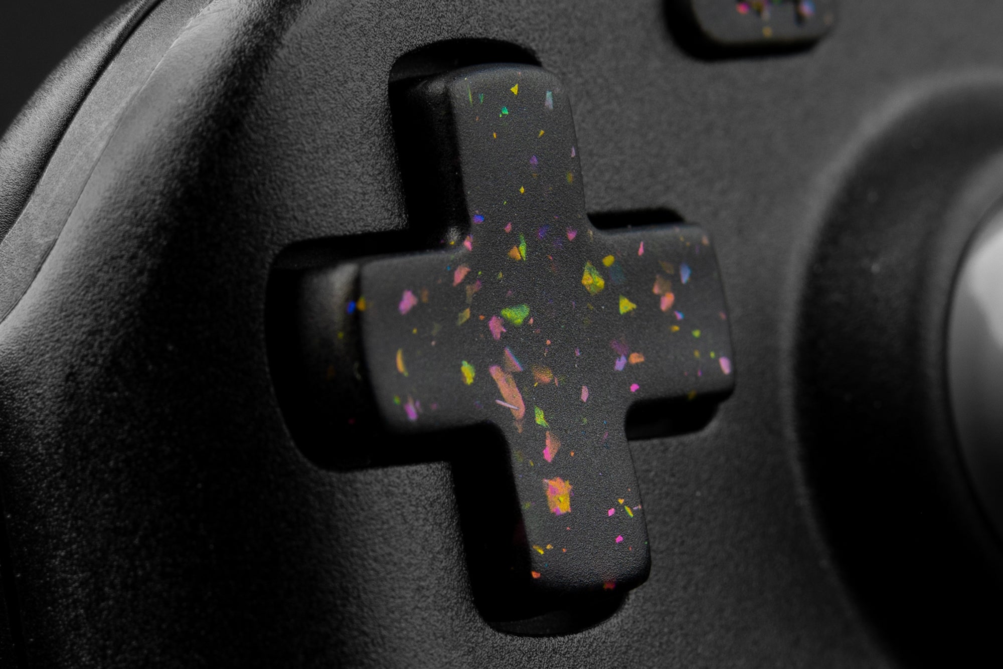close up of steam deck dpad