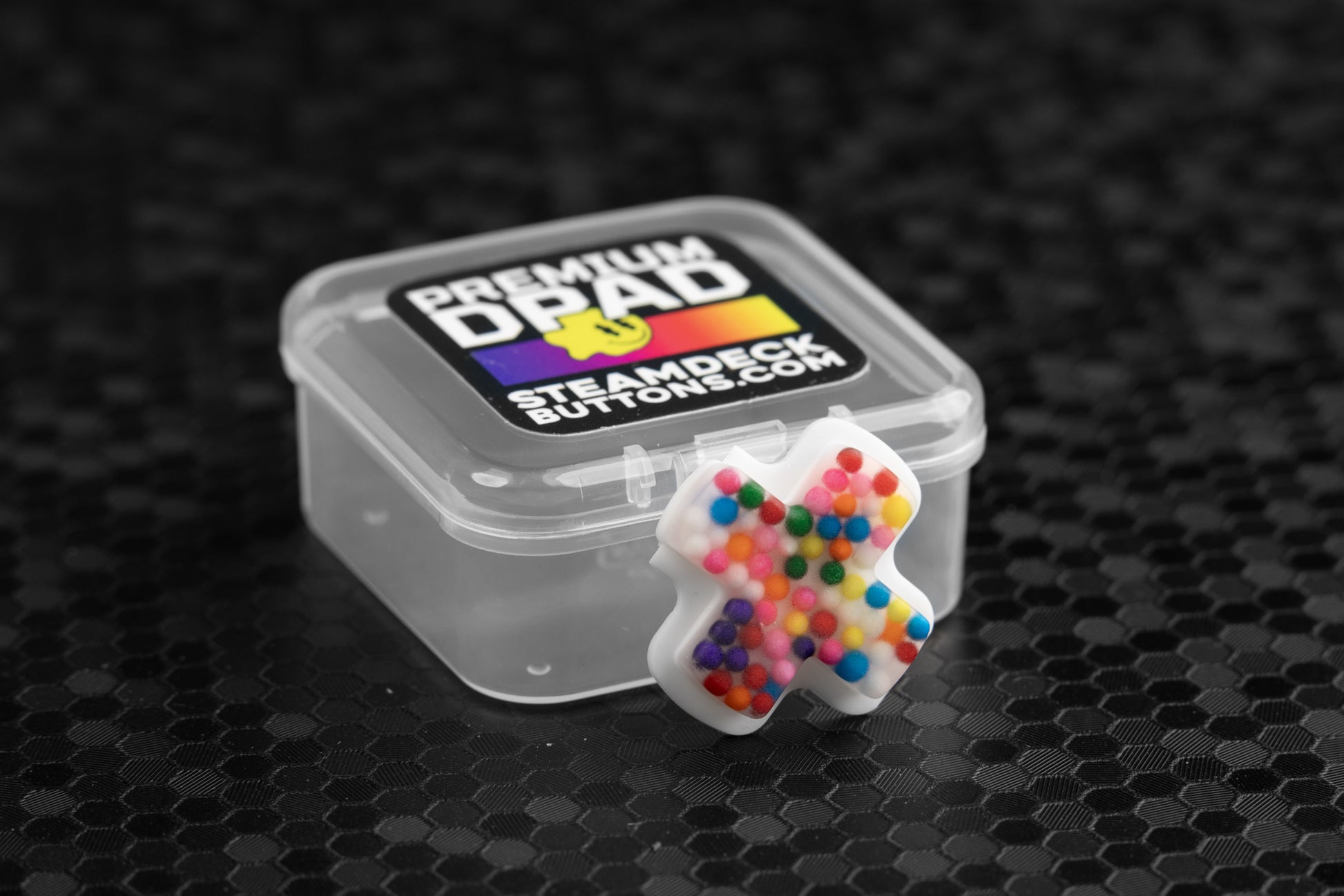 Steam deck dpad with sprinkles infused