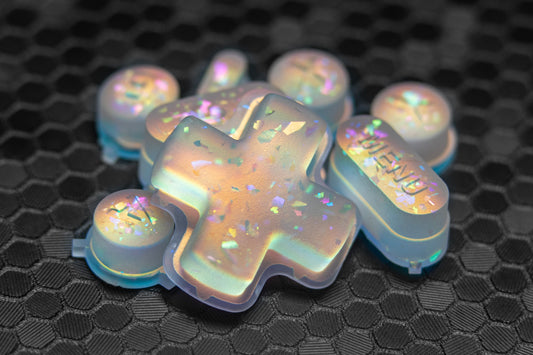 PARTY HOLO - Holographic Steam Deck Button Set