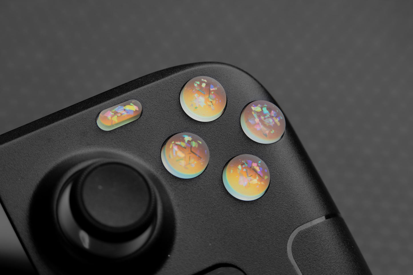 PARTY HOLO - Holographic Steam Deck Button Set