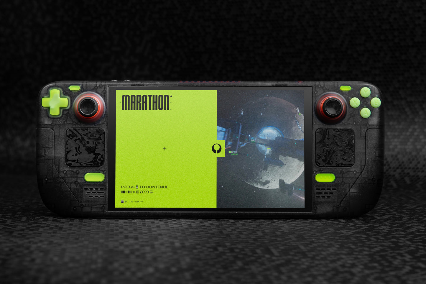 Green/Yellow Sorbet Steam Deck Button Set