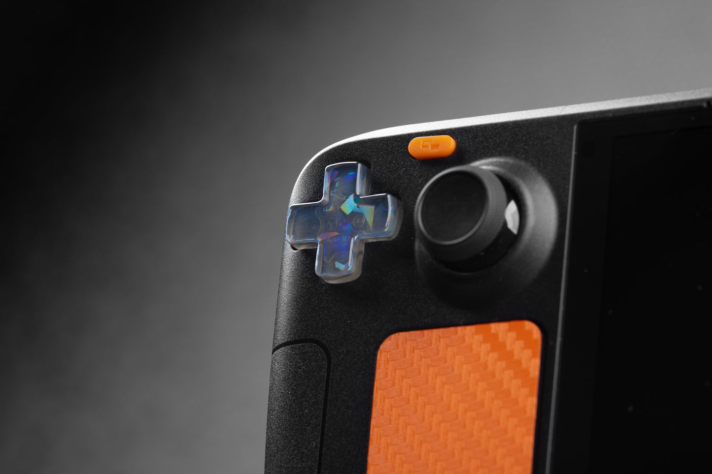 orange touchprotect on steam deck oled limited edition