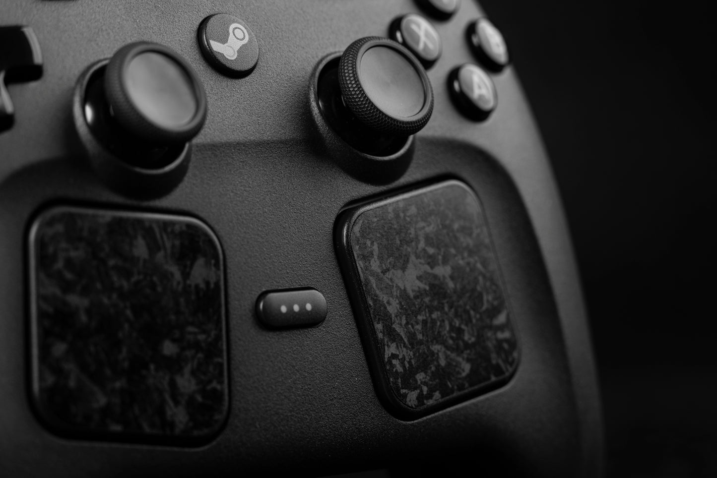 TouchProtect Forged Carbon - For the Steam Controller | V2