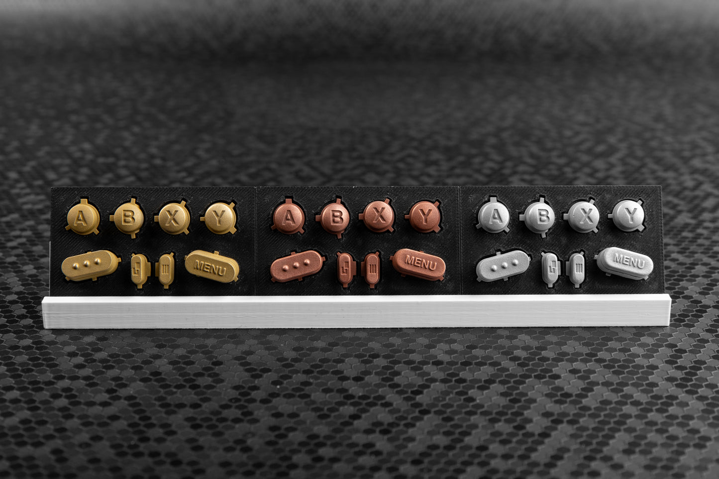 DISCORD EXCLUSIVE - Pre Brushed Brass, Copper, & Aluminum Steam Deck Button Sets