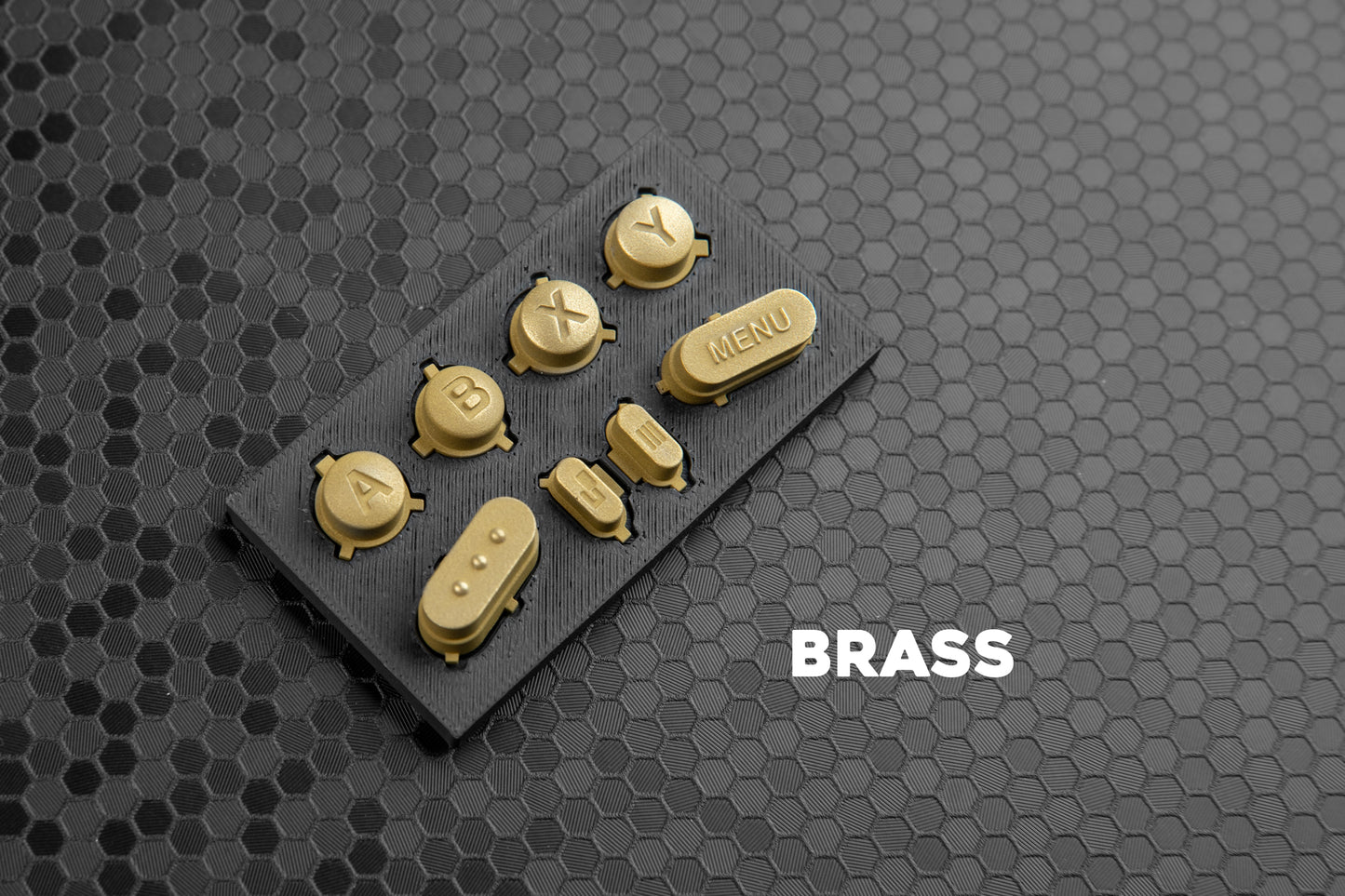 DISCORD EXCLUSIVE - Pre Brushed Brass, Copper, & Aluminum Steam Deck Button Sets