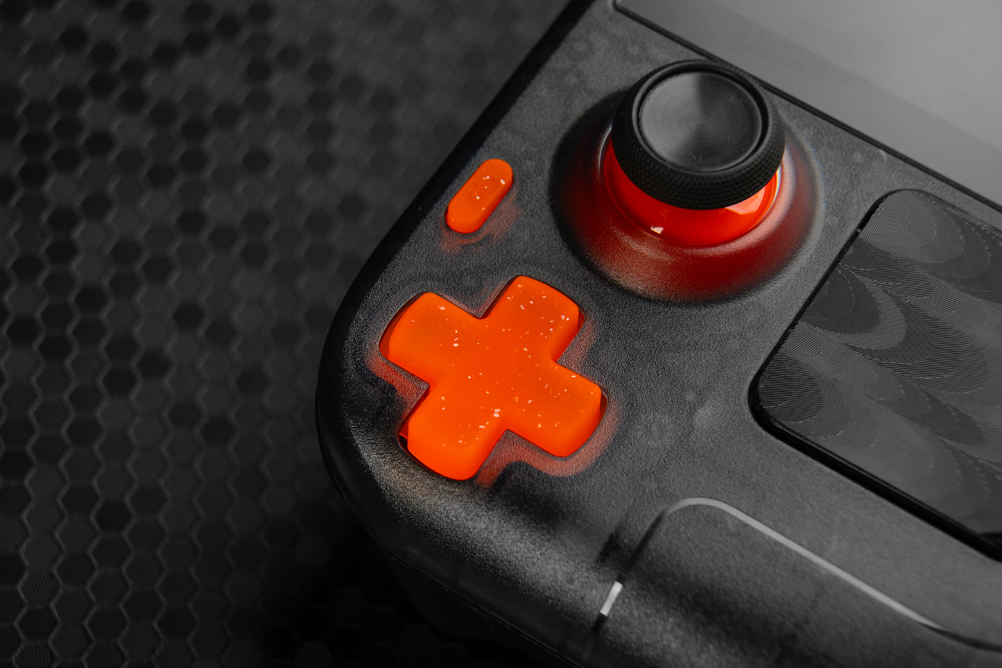 LE Orange Sparkle 2.0 - Steam Deck Button Set