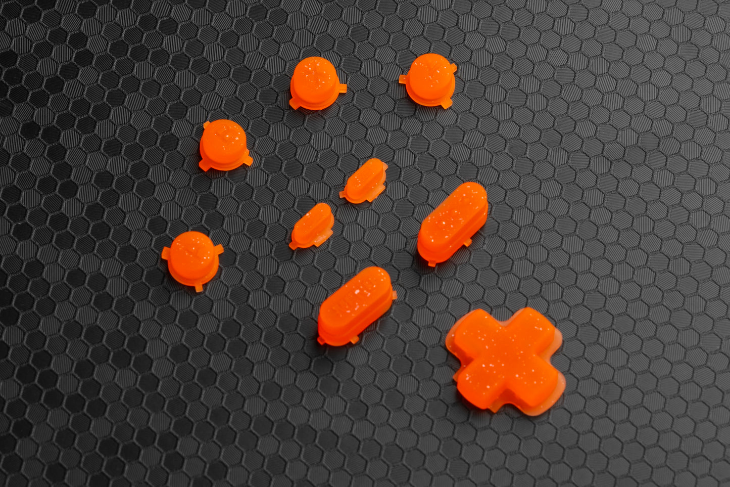 LE Orange Sparkle 2.0 - Steam Deck Button Set