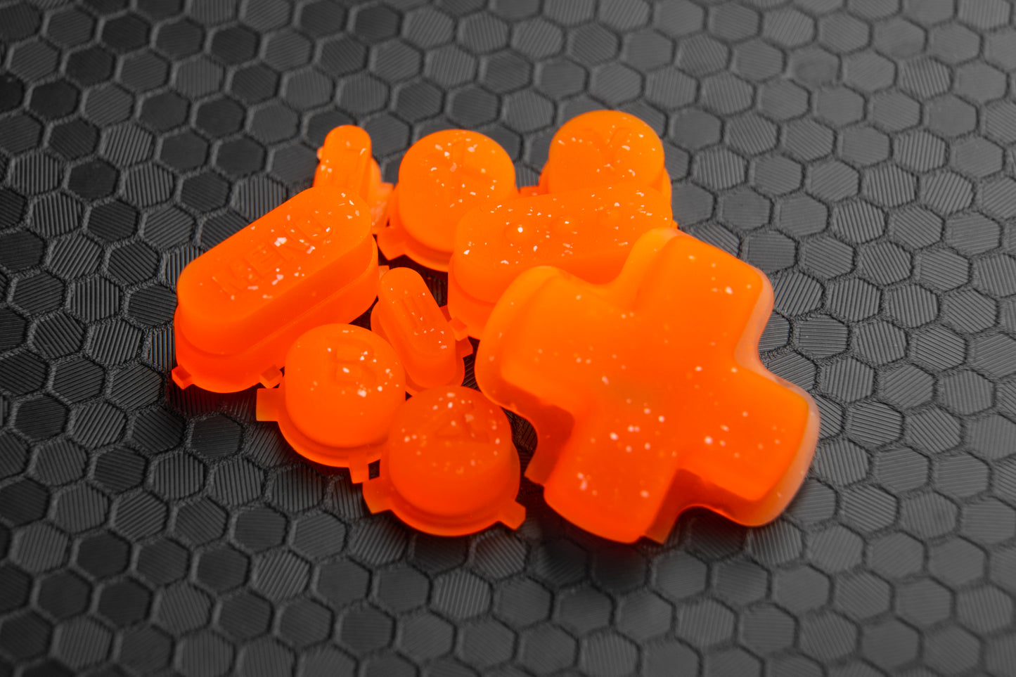 LE Orange Sparkle 2.0 - Steam Deck Button Set