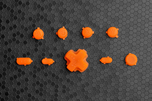 Orange Sparkle - Steam Controller Button Set