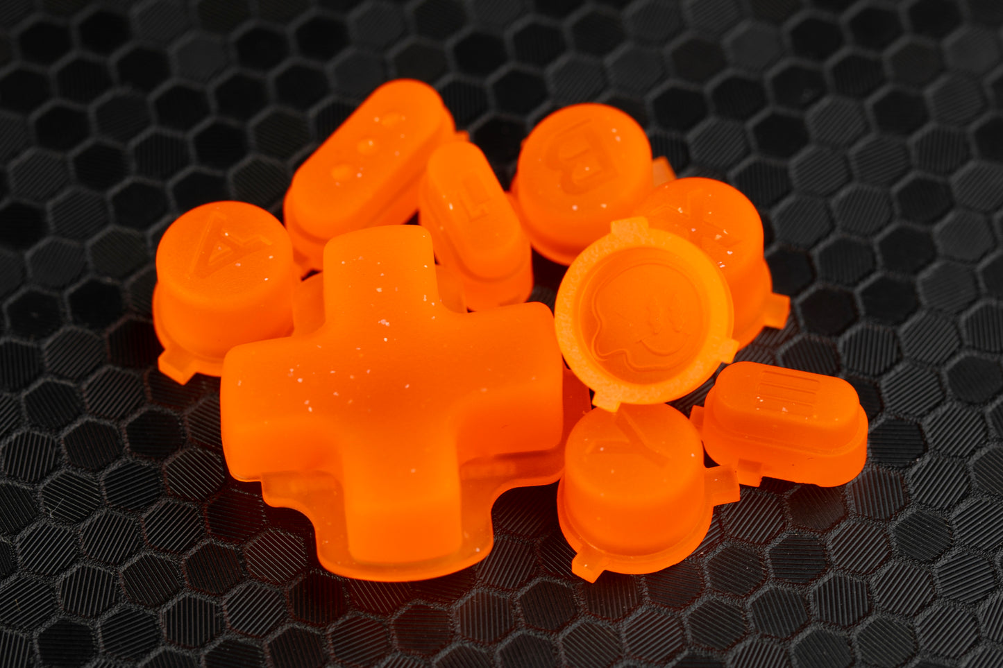 Orange Sparkle - Steam Controller Button Set