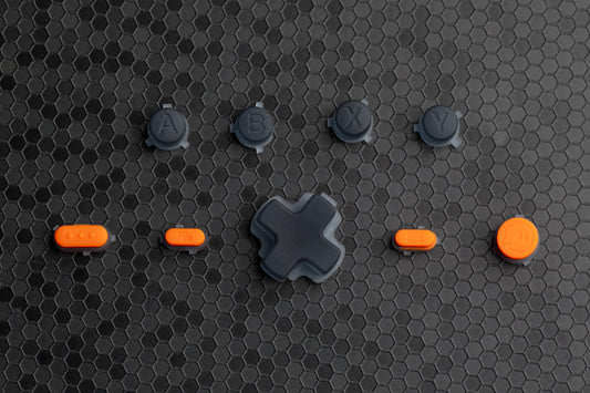 LE Inspired Orange/Smoked - Steam Controller Button Set