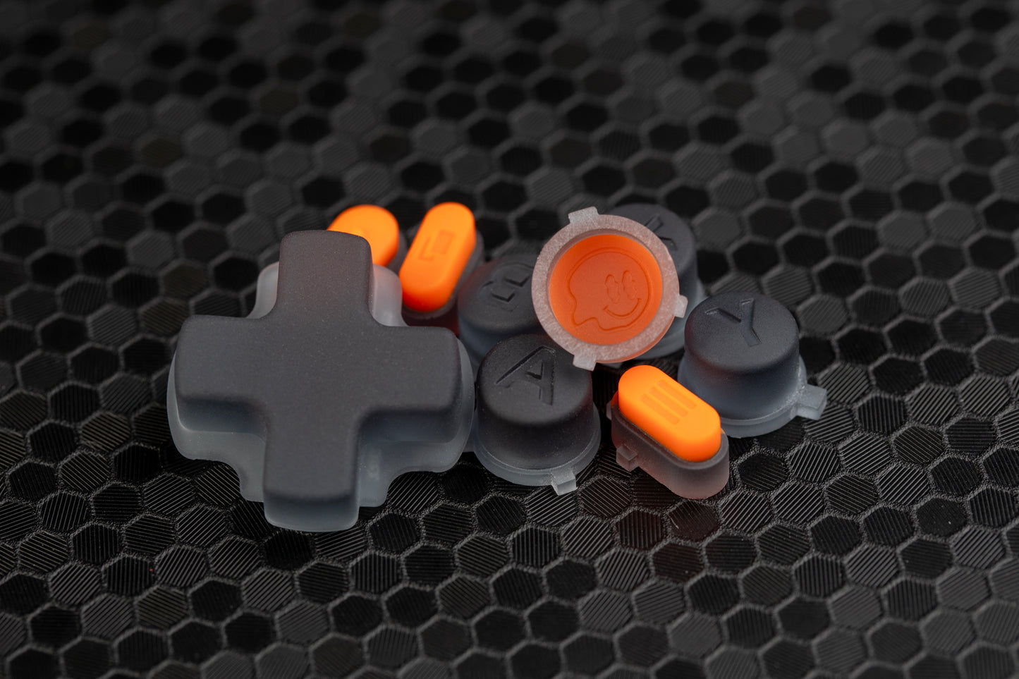 LE Inspired Orange/Smoked - Steam Controller Button Set