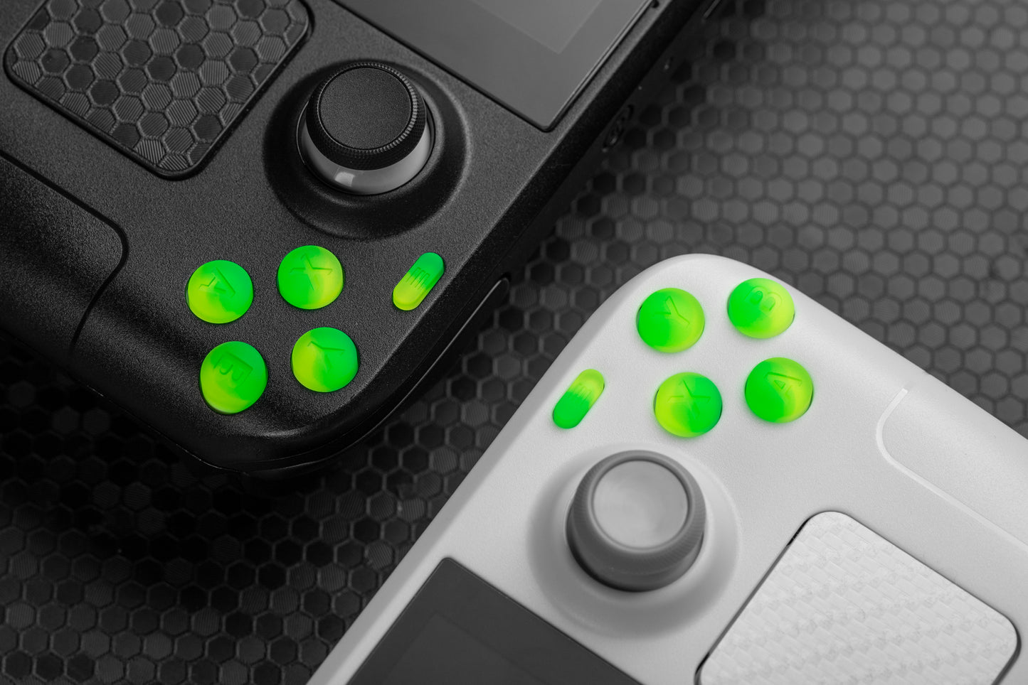 VOLTAGE - Neon Green/Yellow Steam Deck Button Set