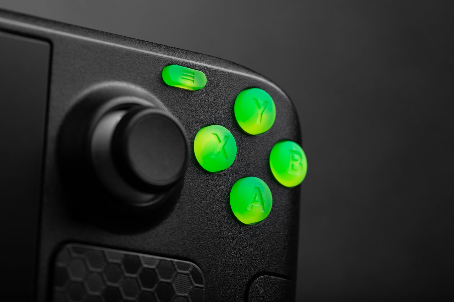 VOLTAGE - Neon Green/Yellow Steam Deck Button Set