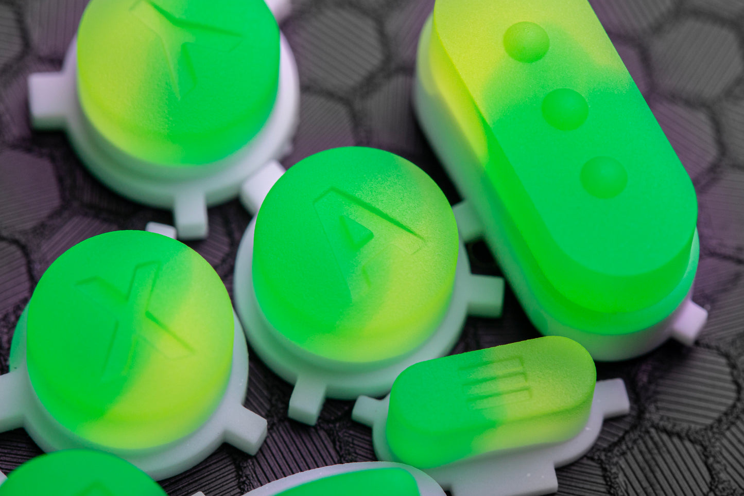 VOLTAGE - Neon Green/Yellow Steam Deck Button Set