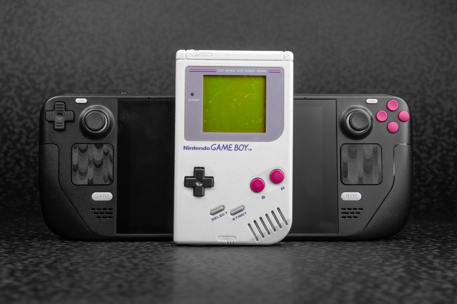 gameboy and steam deck together