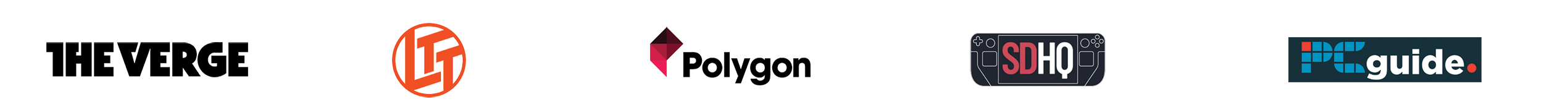 press outlet logos